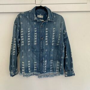 Current Elliot Boxy Cropped Shirt